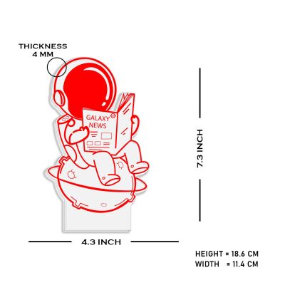 3D Illusion Astronaut Spaceman Night Light with Warm White Light Kids Room Decor Birthday Gift for Kids
